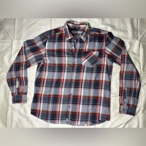 Marmot Men's Plaid Button Up Long Sleeve Shirt - Size XL